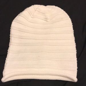 White beanie